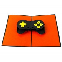Handmade 3d Pop Up Card Gamepad Console Controller Birthday,father's Day,mother's Day,kid Child Party Invitatation,valentine's Day,housewarming
